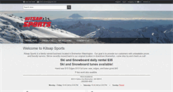 Desktop Screenshot of kitsapsports.com